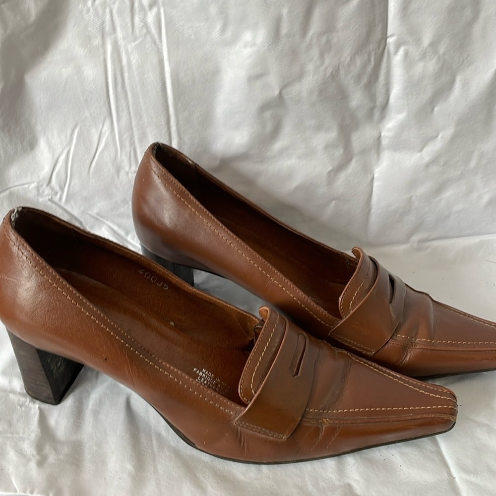 Leather shoes